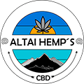Logo 120px - Altai-Hemps Bio Qualität - Premium CBD HHC THCP CBG Blüten Öl Knospen Buds CBD-Öl Hanföl