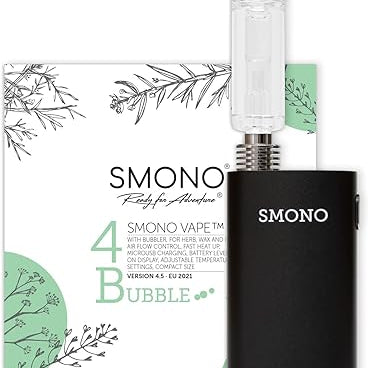 Smono No. 4 Vaporizer verpackt – Vielseitig für Kräuter, Wachs, Öl - Altai-Hemp's