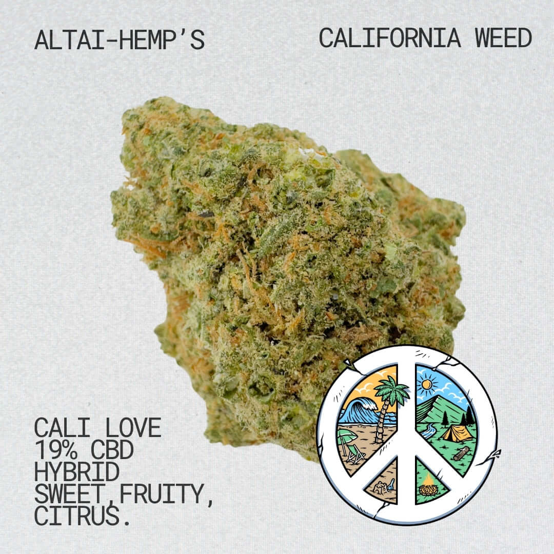 Cali Love CBD Blüten CBD Blüten Altai-Hemp's