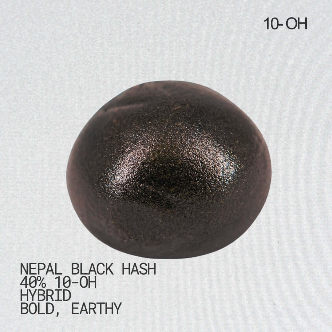Nepal Black 10-OH-HHC Hasch 40% 10-OH-HHC Altai-Hemp's