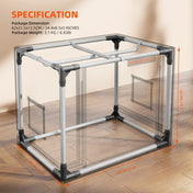 Mini Growzelt 60x40x50cm – Indoor Anzucht-Box Spider Farmer
