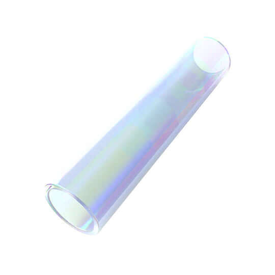 Stundenglass Schlauchmundstück aus Glas in Regenbogenfarben für Kräuter Vaporizer von Altai Hemps
