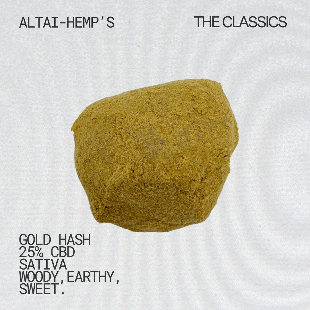 Gold Hash CBD Hasch