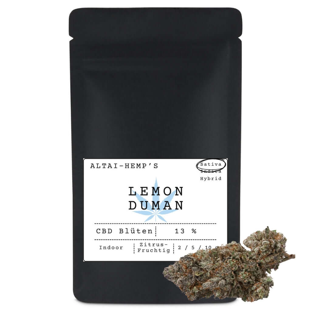 Lemon Duman CBD Blüten 13%