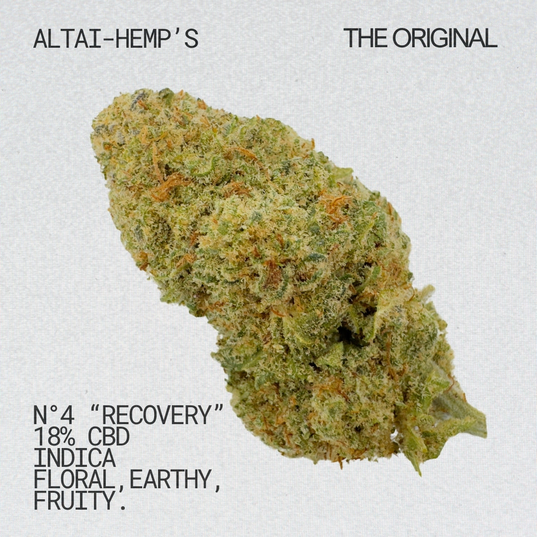 THE ORIGINAL N°4 "Recovery" CBD Blüten