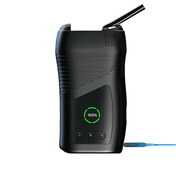 Wolkenkraft Live Vaporizer in stylish black design mit digitaler Anzeige und stylus für Kräuter. Jetzt bei Altai Hemps bestellen.