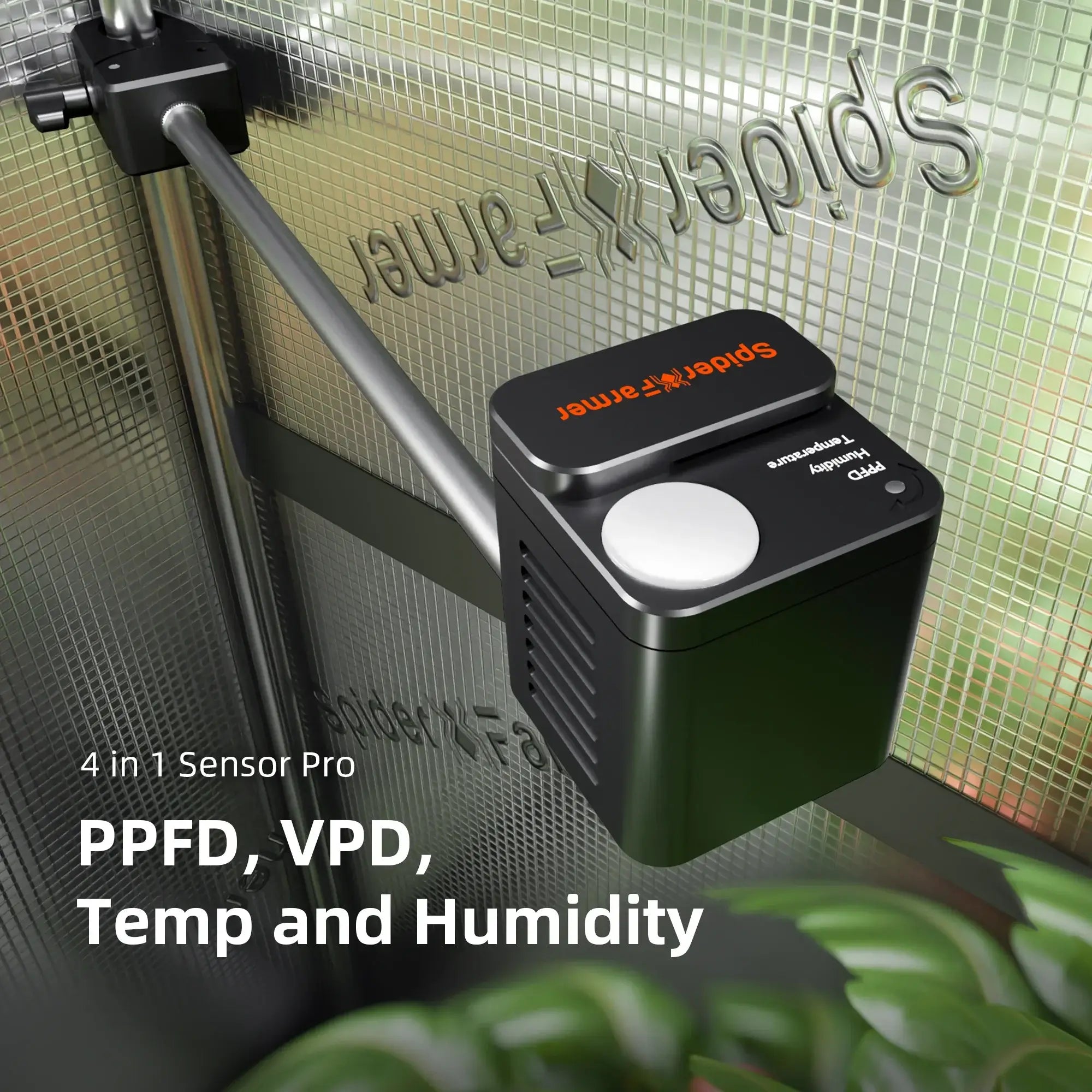 GGS Sensor Pro 4-in-1 – VPFD, CO₂, Temp, Licht – Spider Farmer