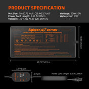 Heizmatte 25x52cm – für Anzucht & Keimung, Spider Farmer