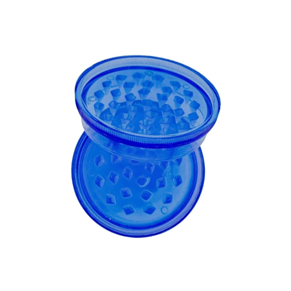 Kunststoff Grinder- 2 Teilig Blau
