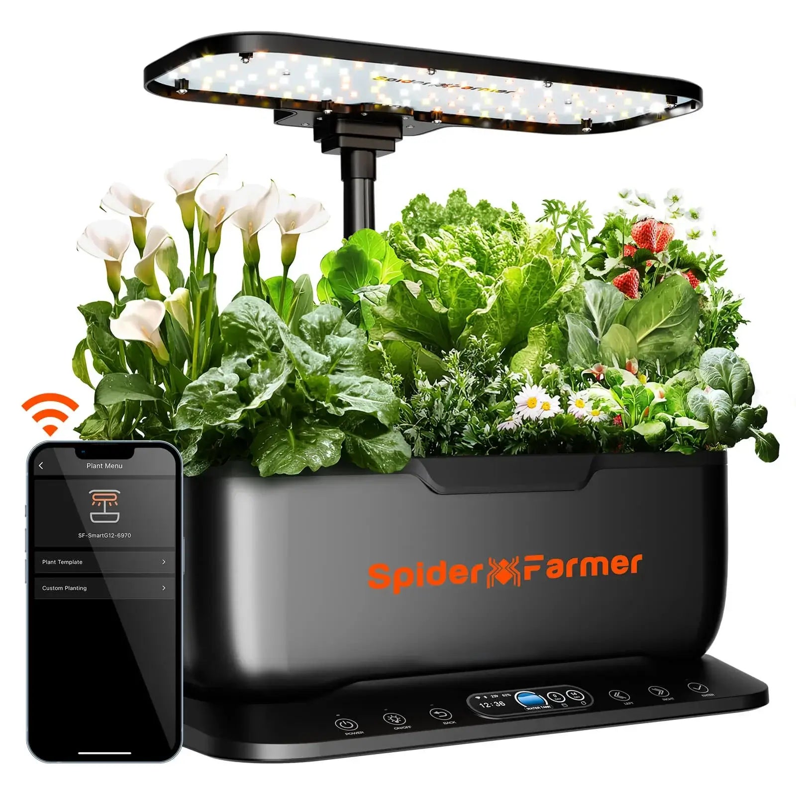 SmartG12 Hydroponik-System – Indoor für Kräuter & Gemüse