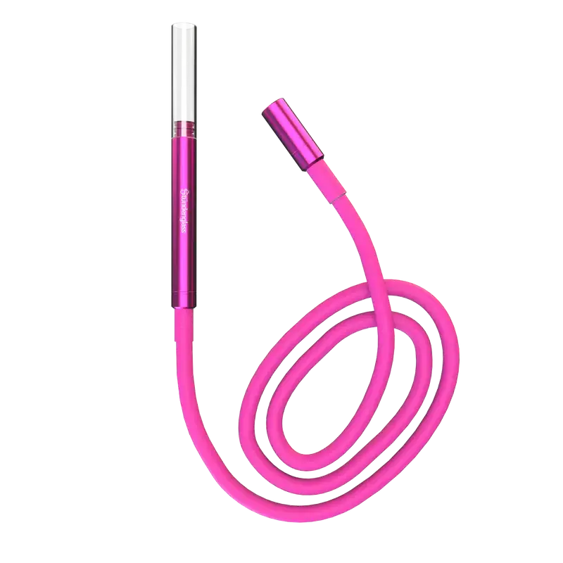 Stundenglass Gravity Infuser - Pink Vaporizer mit flexiblem Schlauch für Kräuter und Extrakte bei Altai Hemps