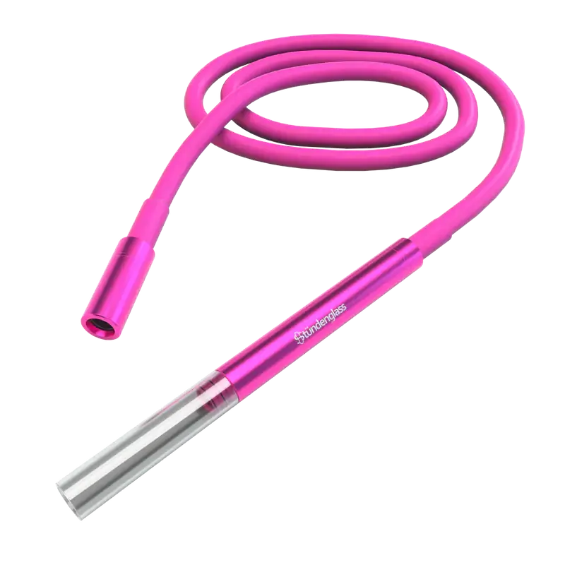 Stundenglass Gravity Infuser in Pink, effizienter Vaporizer für Kräuter und Extrakte.