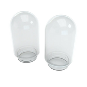 Transparente Glaskuppeln für den Stundenglass Vaporizer, ideal für effizientes Kräutern und Extrakte.
