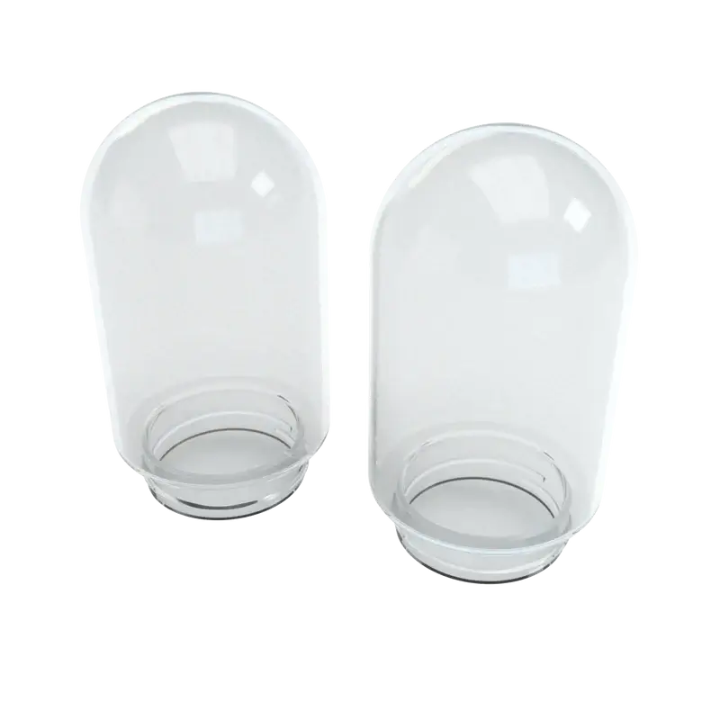 Transparente Glaskuppeln für den Stundenglass Vaporizer, ideal für effizientes Kräutern und Extrakte.