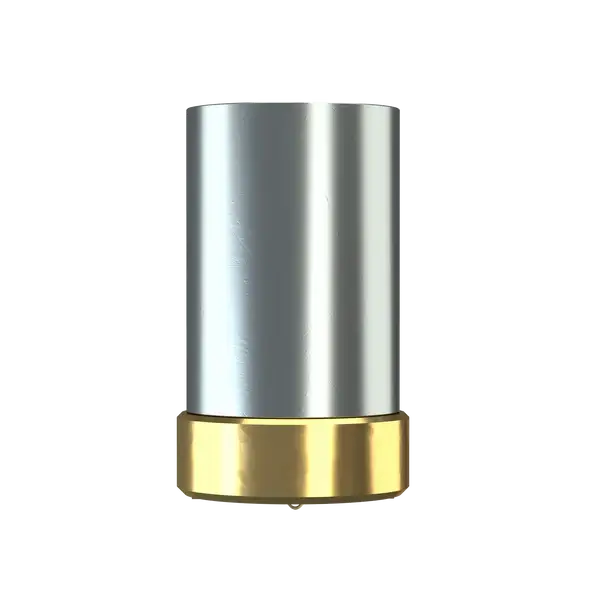 Stundenglass Modül Quarztank für Vaporizer mit eleganter silberner und goldener Verarbeitung.