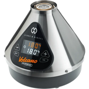 Storz & Bickel Volcano Hybrid Vaporizer in Silber für Kräuter und Extrakte, stilvoll und effizient bei Altai Hemps.