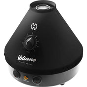 Storz & Bickel Volcano Classic schwarz Vaporizer mit Temperaturregler für effizientes Verdampfen von Kräutern.